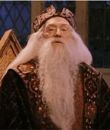 Richard Harris joue Dumbledore dans les films Harry Potter - Capture d'écran YouTube